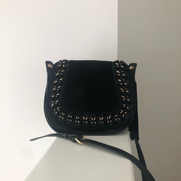 Mango Handbags - SUEDE FRINGE CROSSBODY BAG